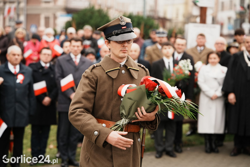 Uroczystości Święta Niepodległości w Gorlicach 11.11.