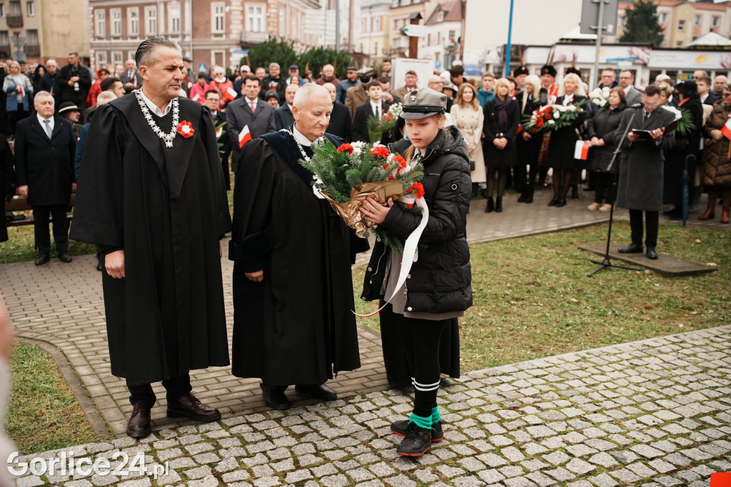 Uroczystości Święta Niepodległości w Gorlicach 11.11.