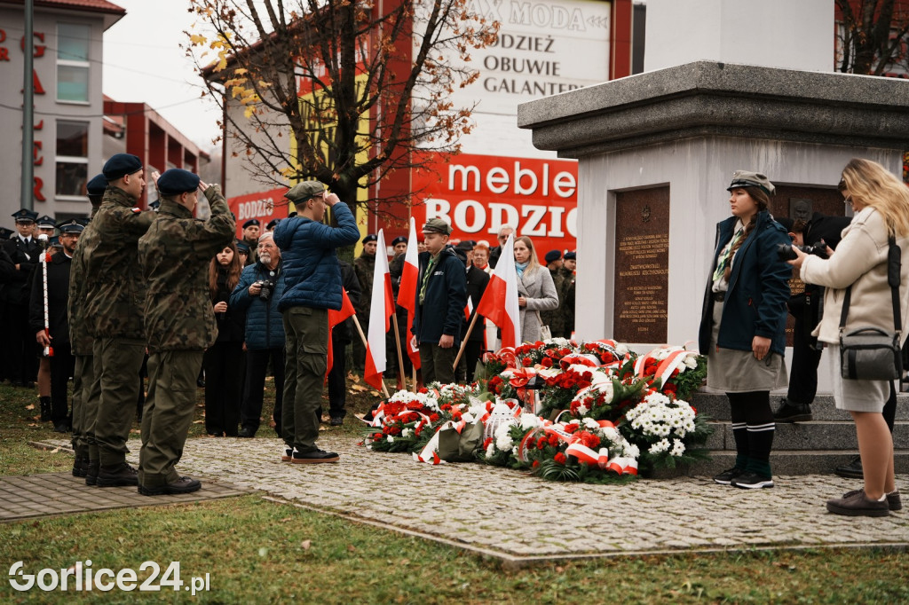 Uroczystości Święta Niepodległości w Gorlicach 11.11.