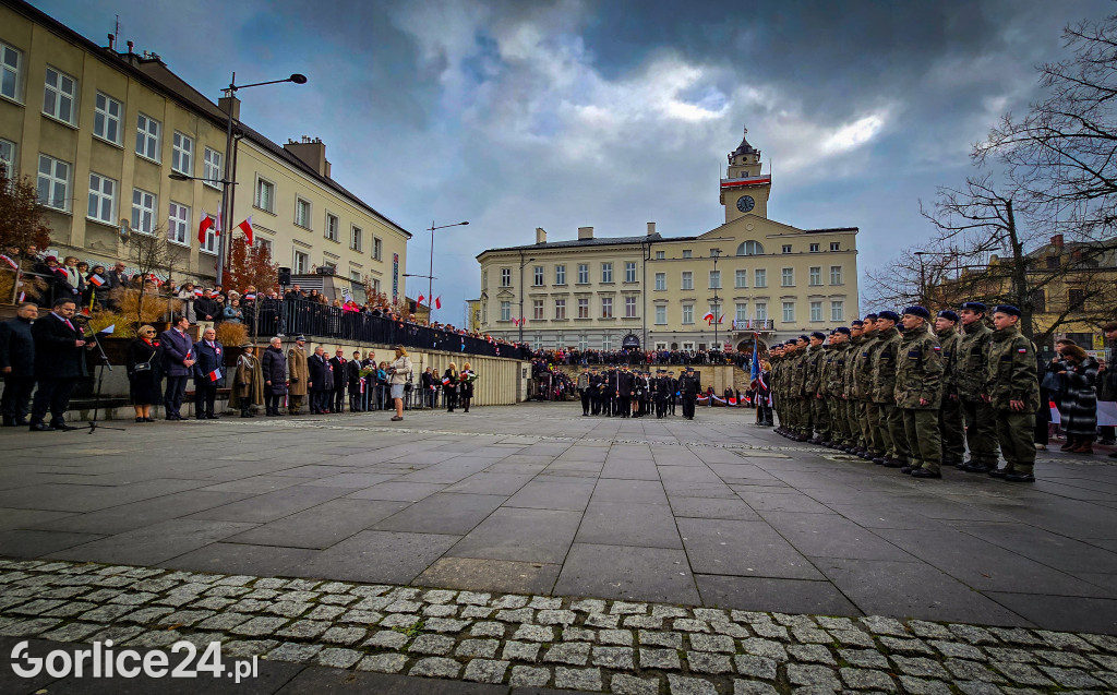 Uroczystości Święta Niepodległości w Gorlicach 11.11.
