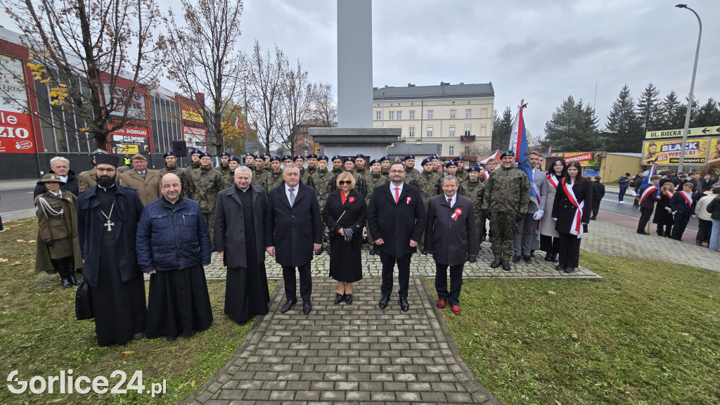 Uroczystości Święta Niepodległości w Gorlicach 11.11.