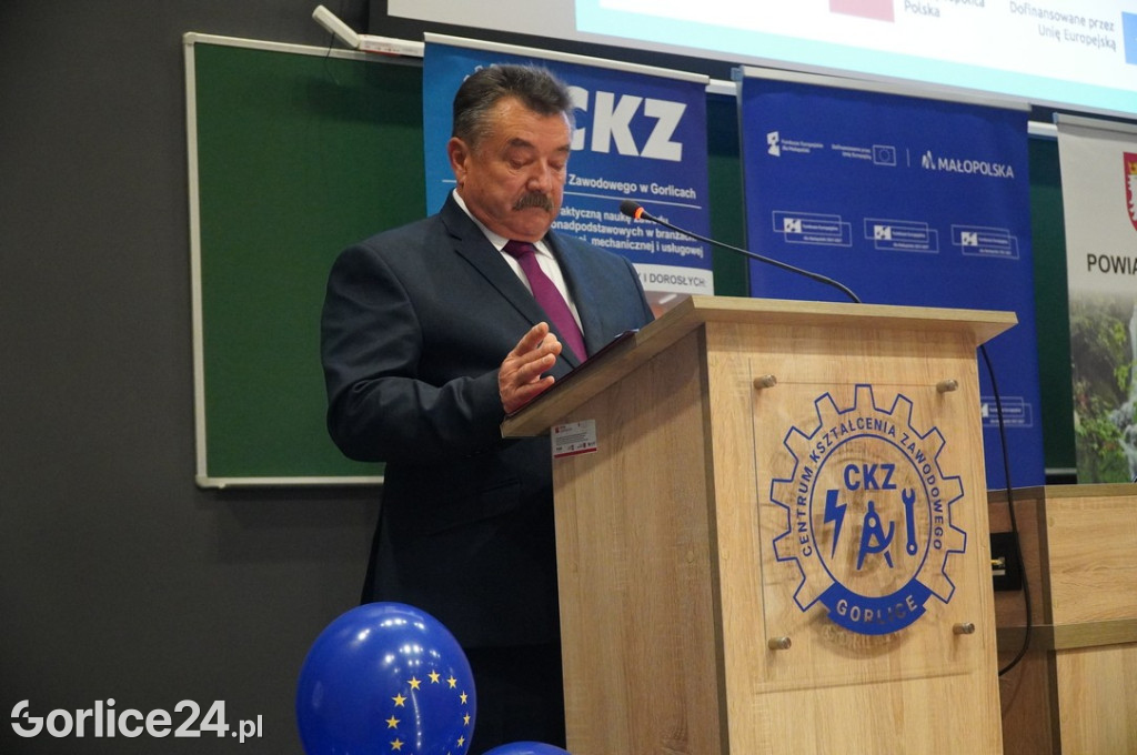 „Mój zawód, moja przyszłość – rozwój Centrum Kompetencji Zawodowych w Powiecie Gorlickim (III edycja)\
