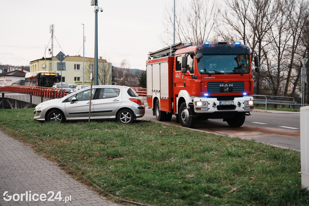 Kolizja na ul. Legionów (20.11.)