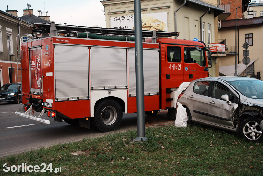 Kolizja na ul. Legionów (20.11.)
