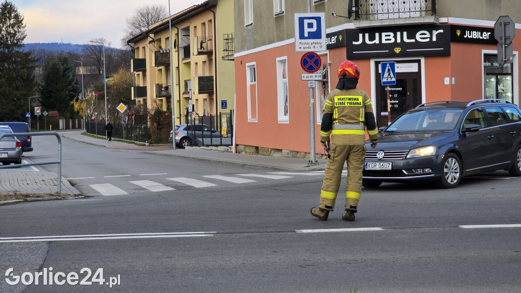 Kolizja na ul. Legionów (20.11.)