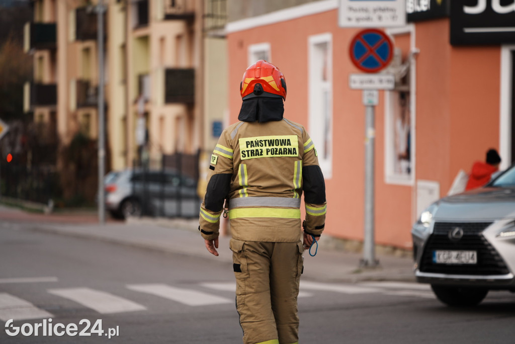 Kolizja na ul. Legionów (20.11.)