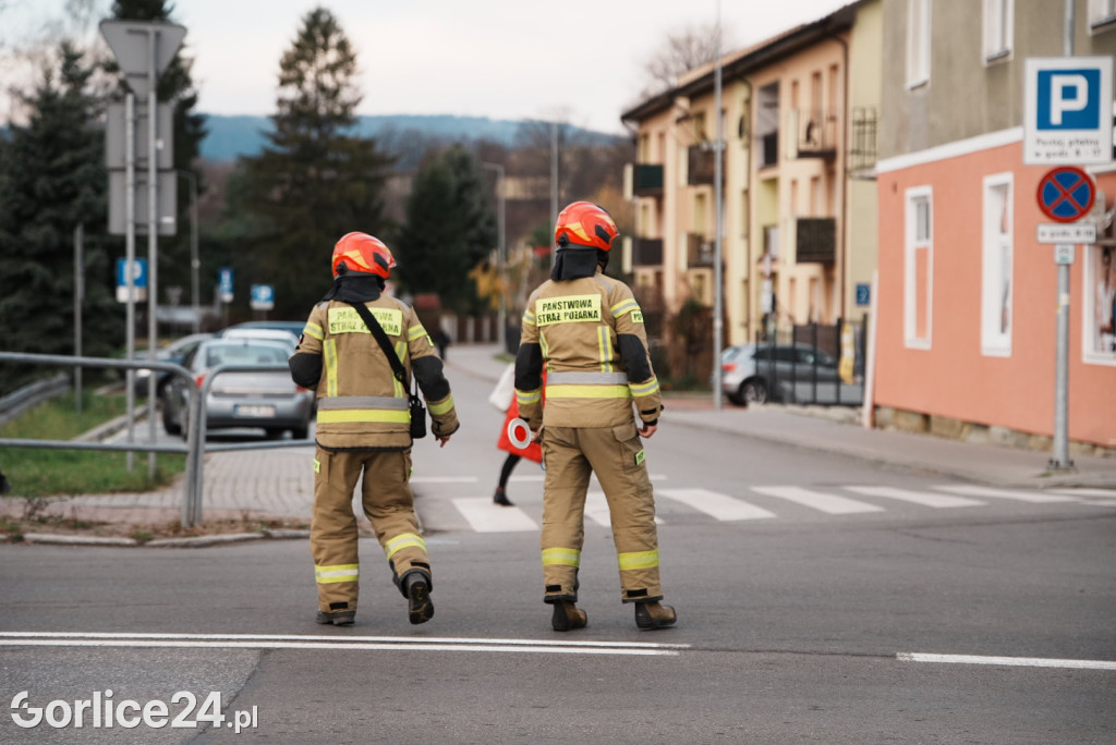 Kolizja na ul. Legionów (20.11.)
