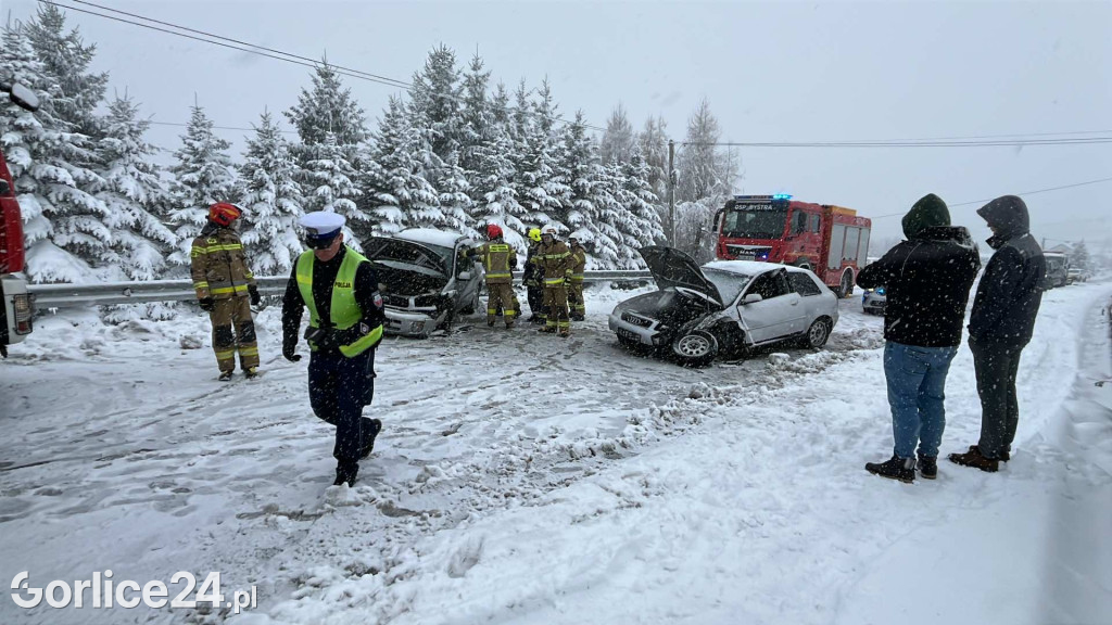 Wypadek w Bystrej (21.11)