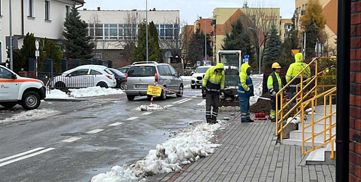 Awaria na ul. Ogrodowej (27.11)