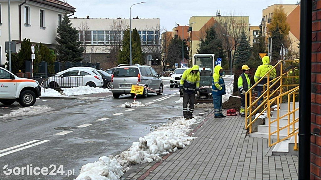 Awaria na ul. Ogrodowej (27.11)