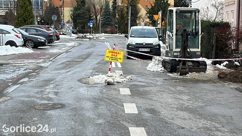 Awaria na ul. Ogrodowej (27.11)