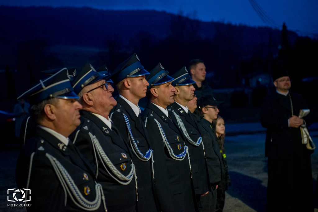 Otwarcie przebudowanego obiektu garażowego przy OSP Gładyszów