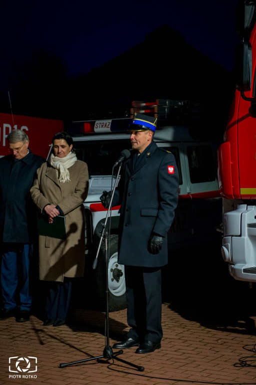 Otwarcie przebudowanego obiektu garażowego przy OSP Gładyszów