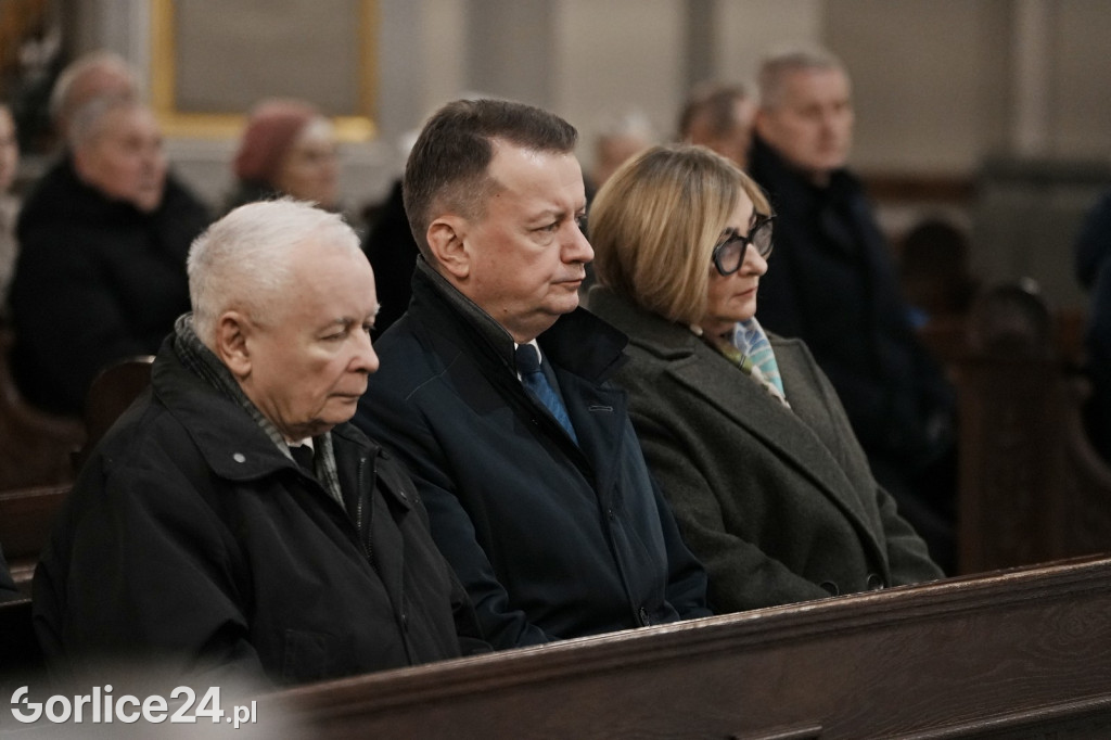 Jarosław Kaczyński i Mariusz Błaszczak w Gorlicach (02.12.)