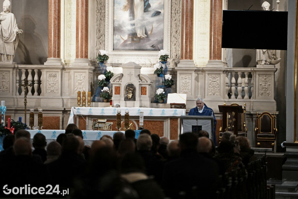 Jarosław Kaczyński i Mariusz Błaszczak w Gorlicach (02.12.)