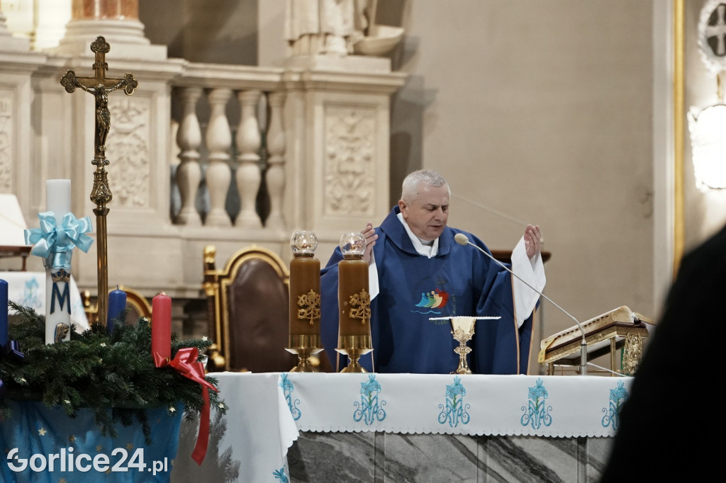 Jarosław Kaczyński i Mariusz Błaszczak w Gorlicach (02.12.)