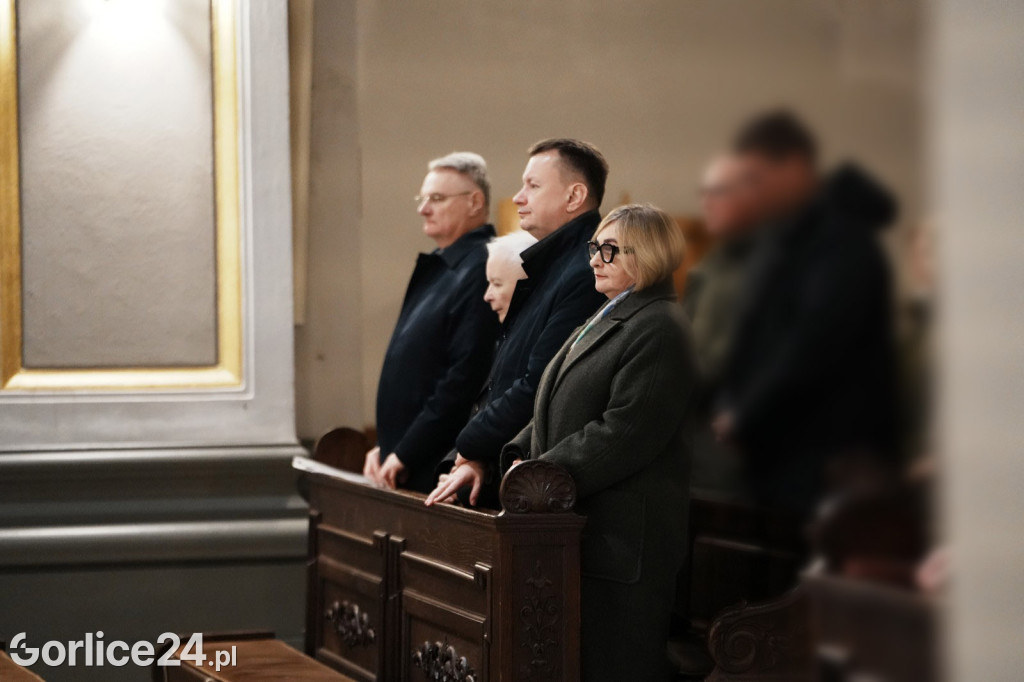Jarosław Kaczyński i Mariusz Błaszczak w Gorlicach (02.12.)