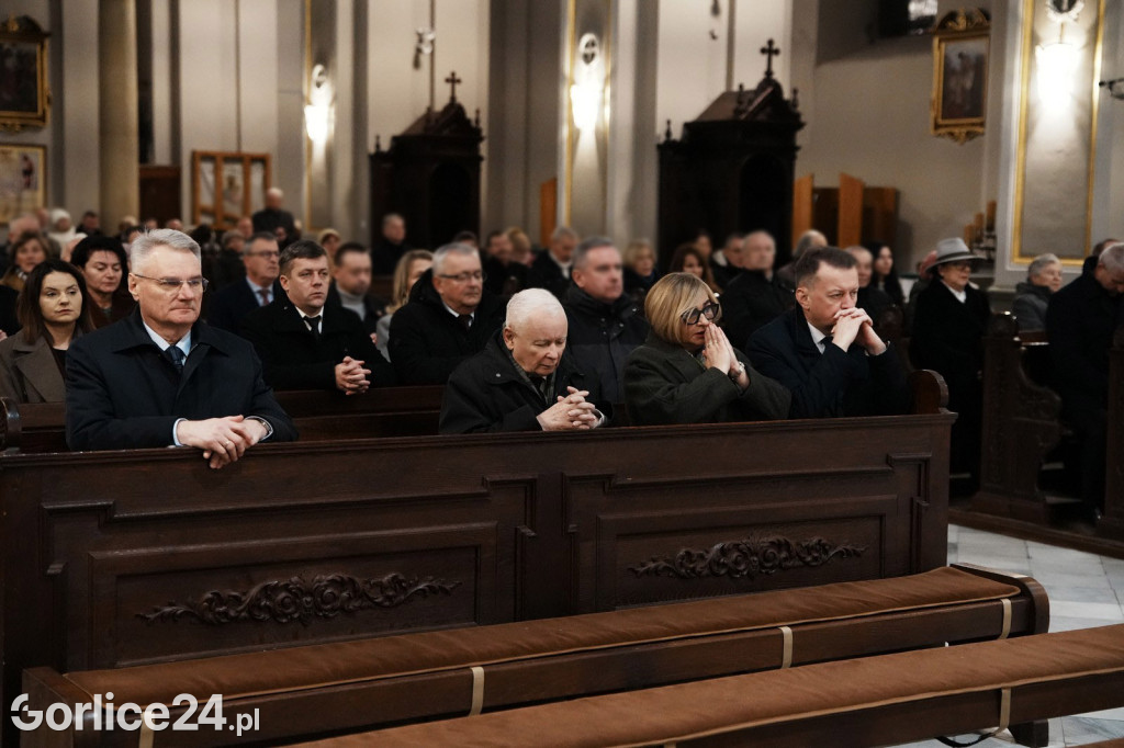Jarosław Kaczyński i Mariusz Błaszczak w Gorlicach (02.12.)