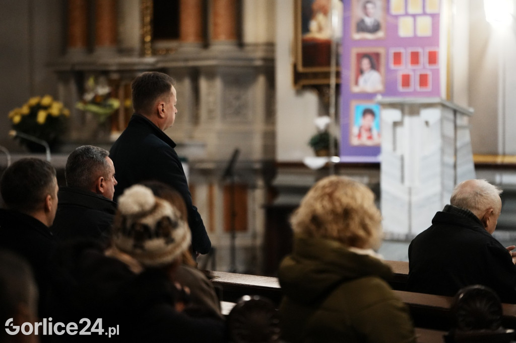 Jarosław Kaczyński i Mariusz Błaszczak w Gorlicach (02.12.)