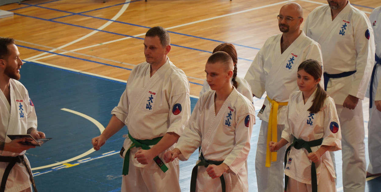 Egzamin Oyama Karate w Gorlicach