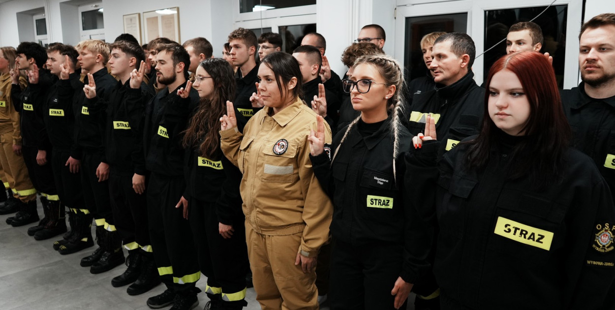 Ślubowanie druhów OSP - Gorlice 09.12.2025