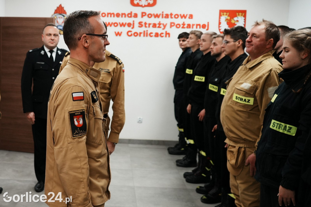 Ślubowanie druhów OSP - Gorlice 09.12.2025
