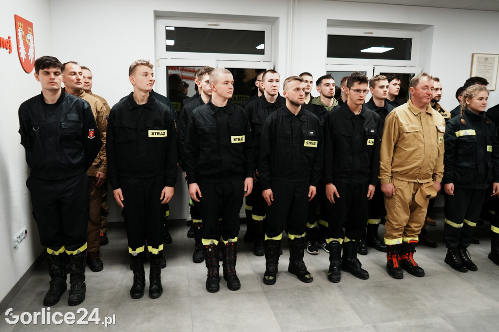 Ślubowanie druhów OSP - Gorlice 09.12.2025