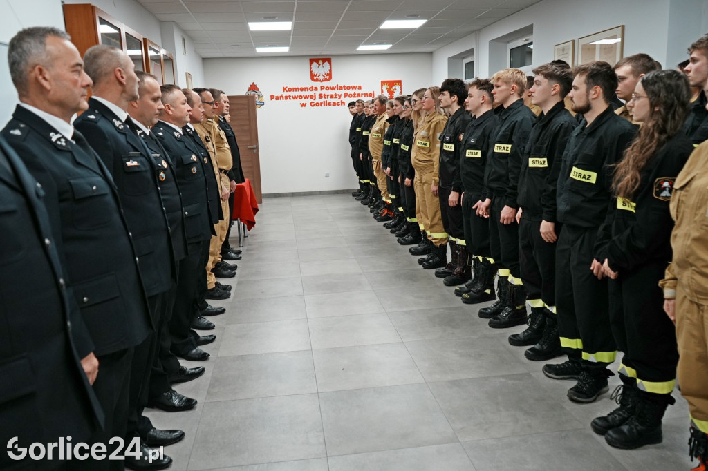 Ślubowanie druhów OSP - Gorlice 09.12.2025