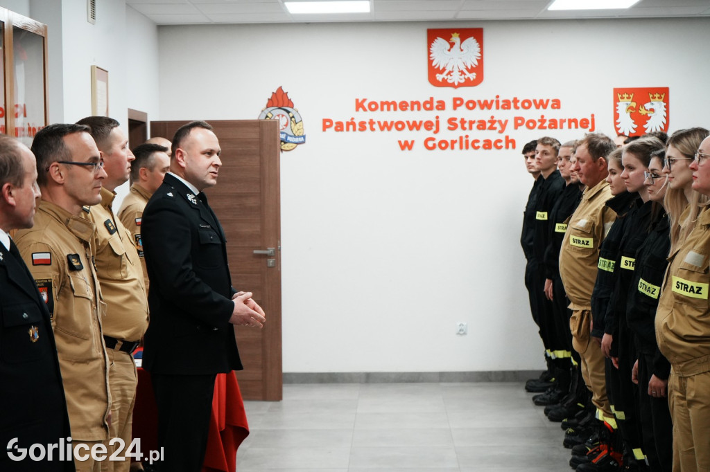 Ślubowanie druhów OSP - Gorlice 09.12.2025