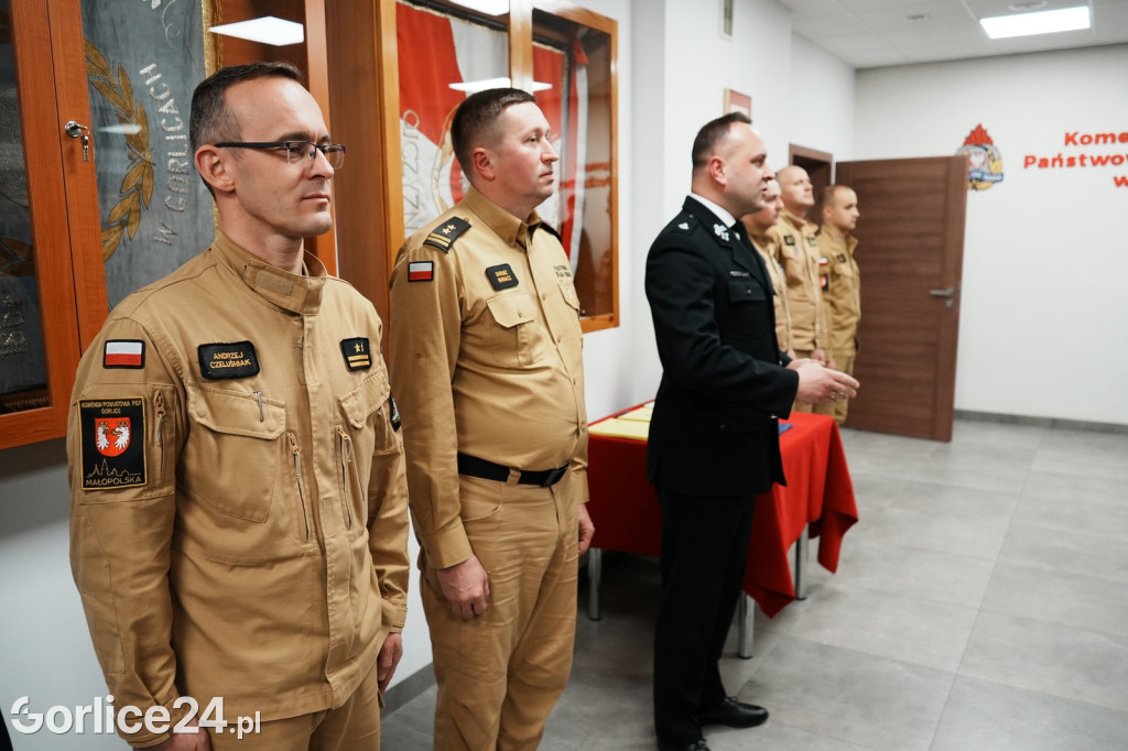 Ślubowanie druhów OSP - Gorlice 09.12.2025