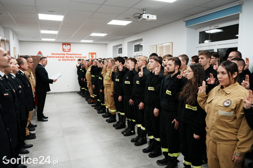 Ślubowanie druhów OSP - Gorlice 09.12.2025