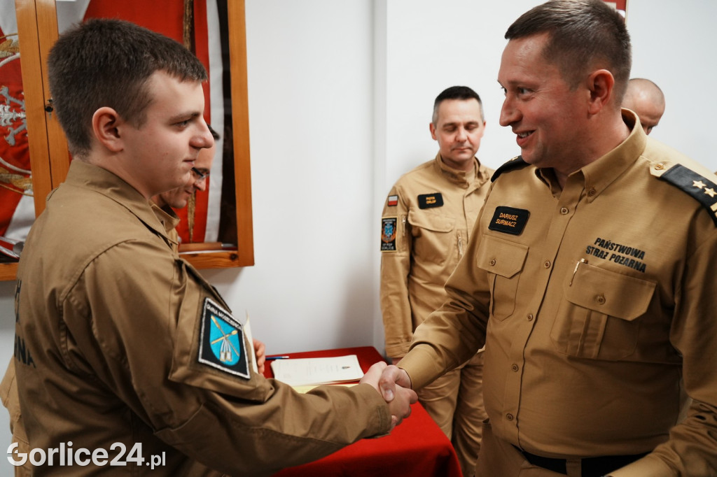 Ślubowanie druhów OSP - Gorlice 09.12.2025