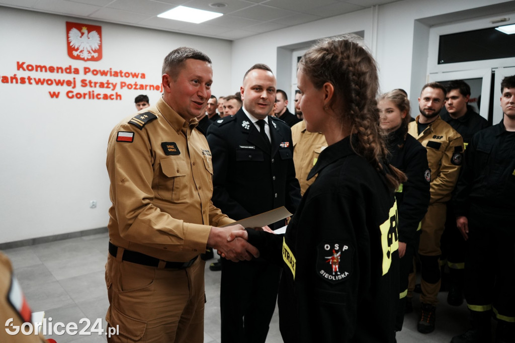 Ślubowanie druhów OSP - Gorlice 09.12.2025