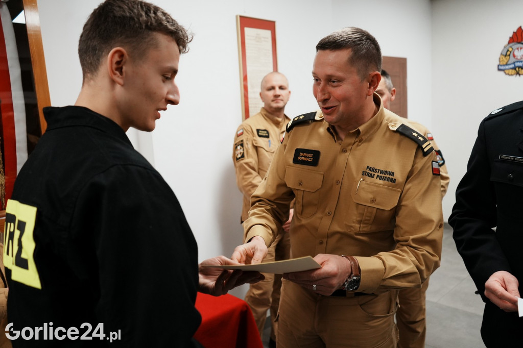 Ślubowanie druhów OSP - Gorlice 09.12.2025
