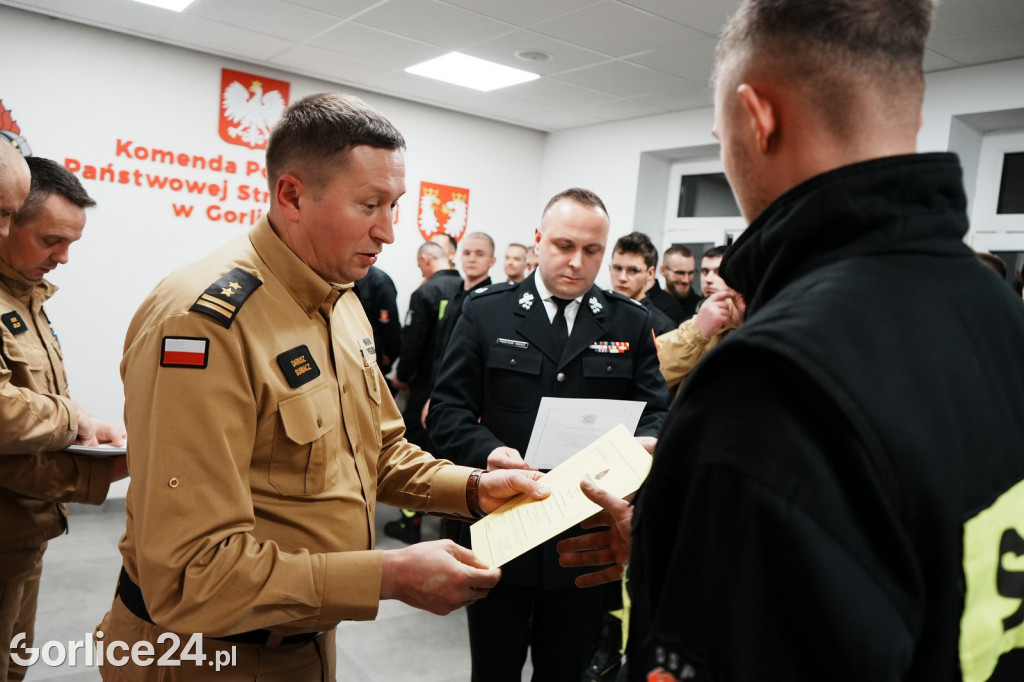 Ślubowanie druhów OSP - Gorlice 09.12.2025