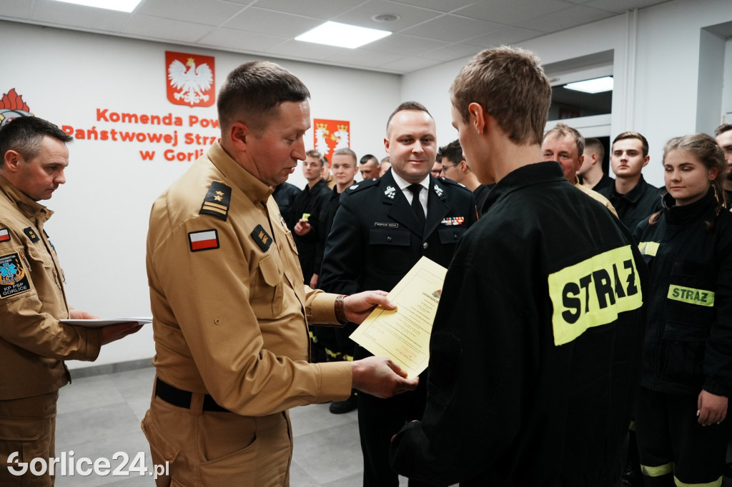 Ślubowanie druhów OSP - Gorlice 09.12.2025