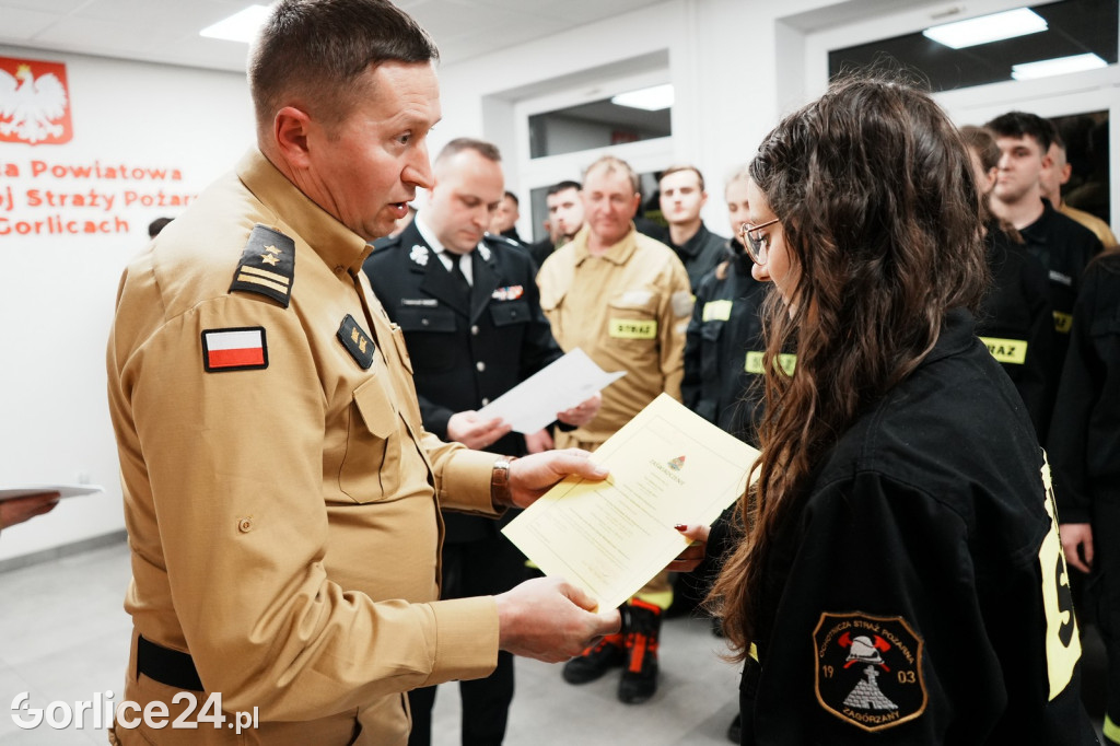 Ślubowanie druhów OSP - Gorlice 09.12.2025