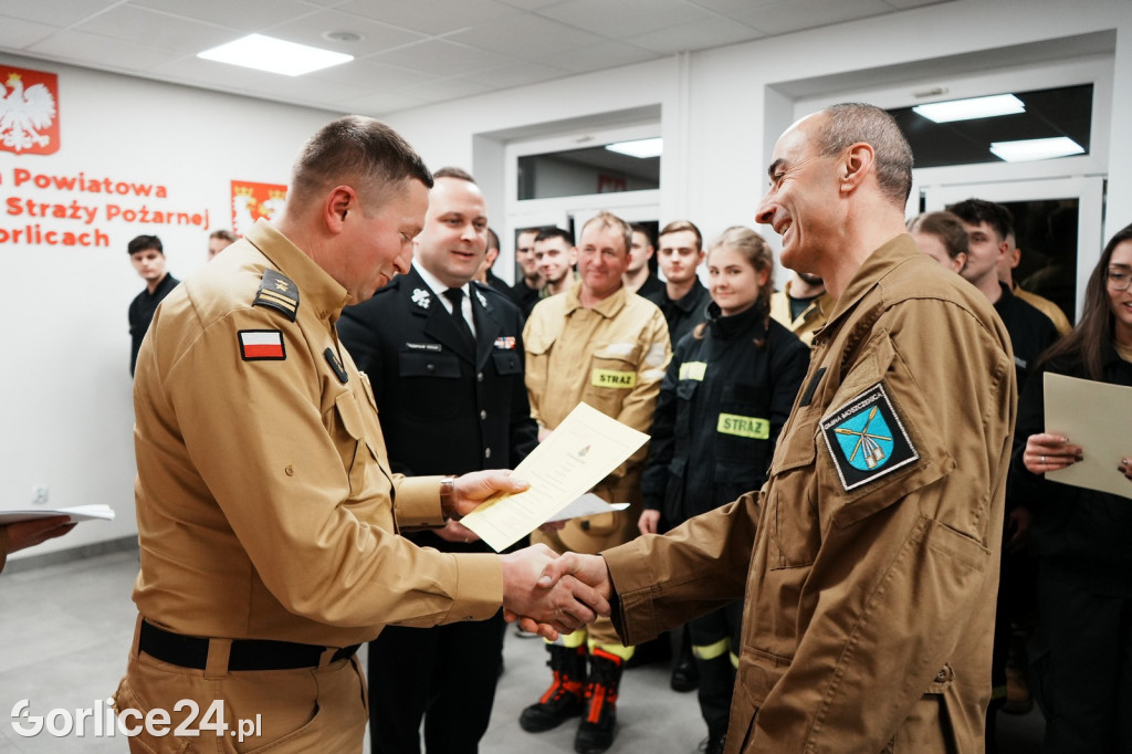 Ślubowanie druhów OSP - Gorlice 09.12.2025