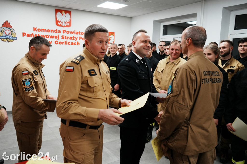 Ślubowanie druhów OSP - Gorlice 09.12.2025
