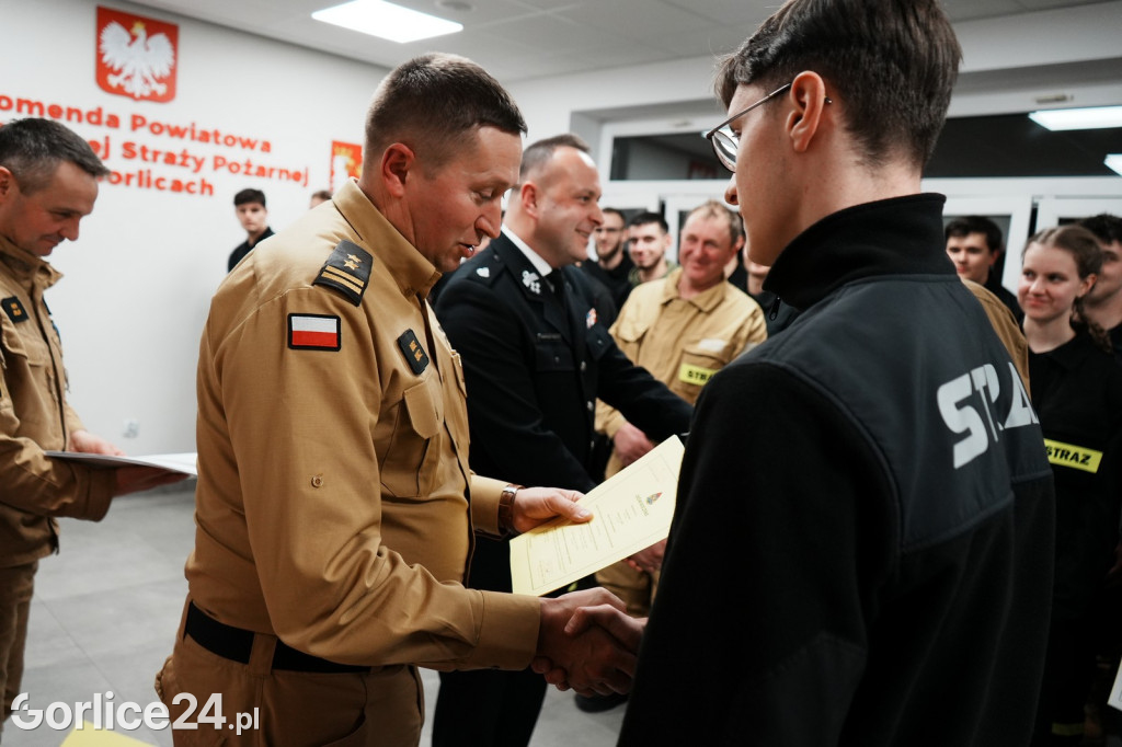 Ślubowanie druhów OSP - Gorlice 09.12.2025