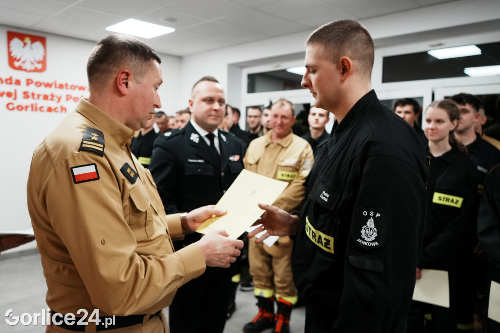 Ślubowanie druhów OSP - Gorlice 09.12.2025