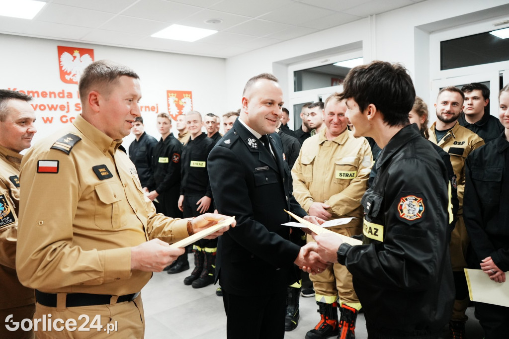Ślubowanie druhów OSP - Gorlice 09.12.2025