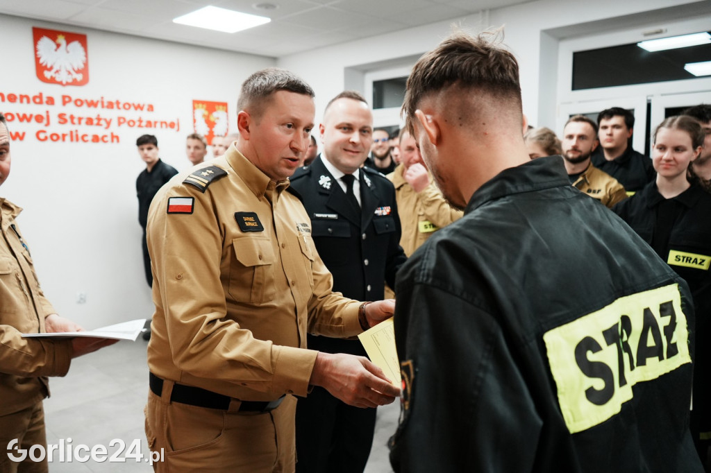 Ślubowanie druhów OSP - Gorlice 09.12.2025