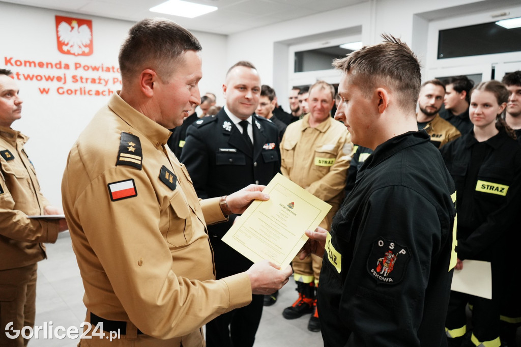 Ślubowanie druhów OSP - Gorlice 09.12.2025