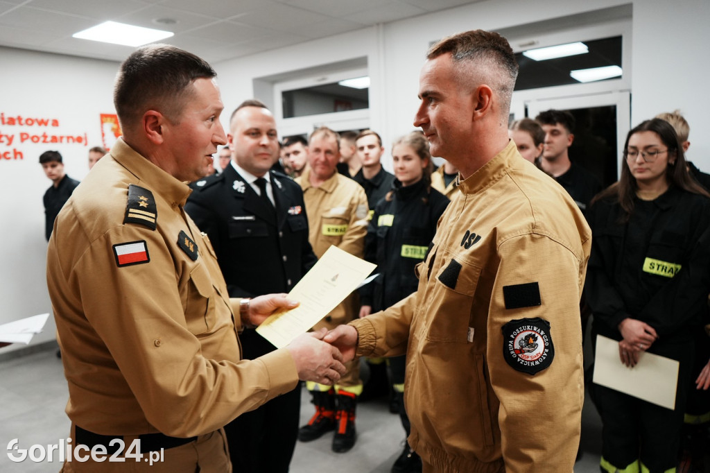 Ślubowanie druhów OSP - Gorlice 09.12.2025