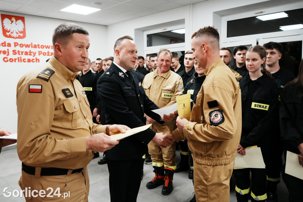 Ślubowanie druhów OSP - Gorlice 09.12.2025