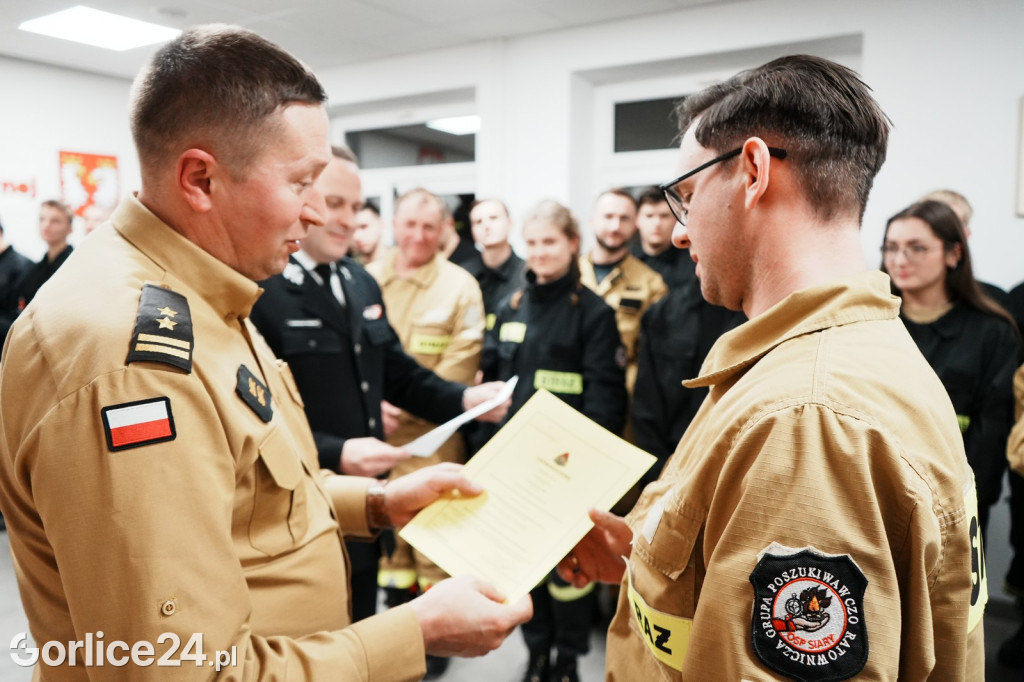 Ślubowanie druhów OSP - Gorlice 09.12.2025