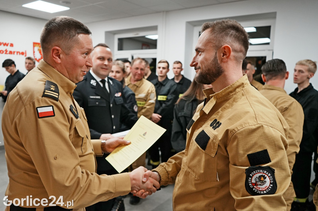 Ślubowanie druhów OSP - Gorlice 09.12.2025