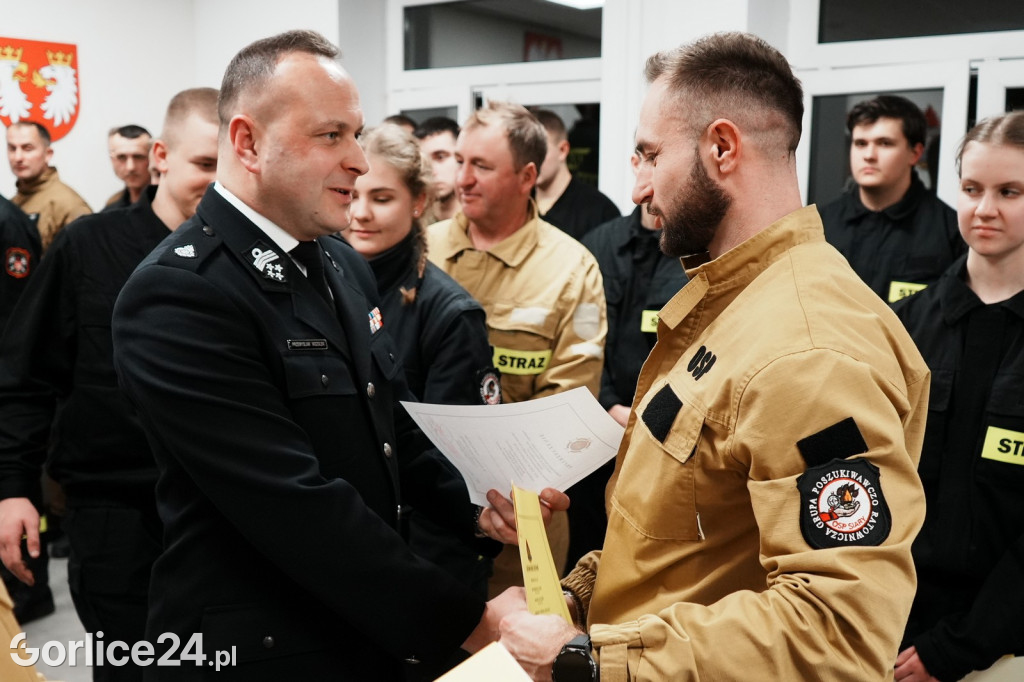 Ślubowanie druhów OSP - Gorlice 09.12.2025