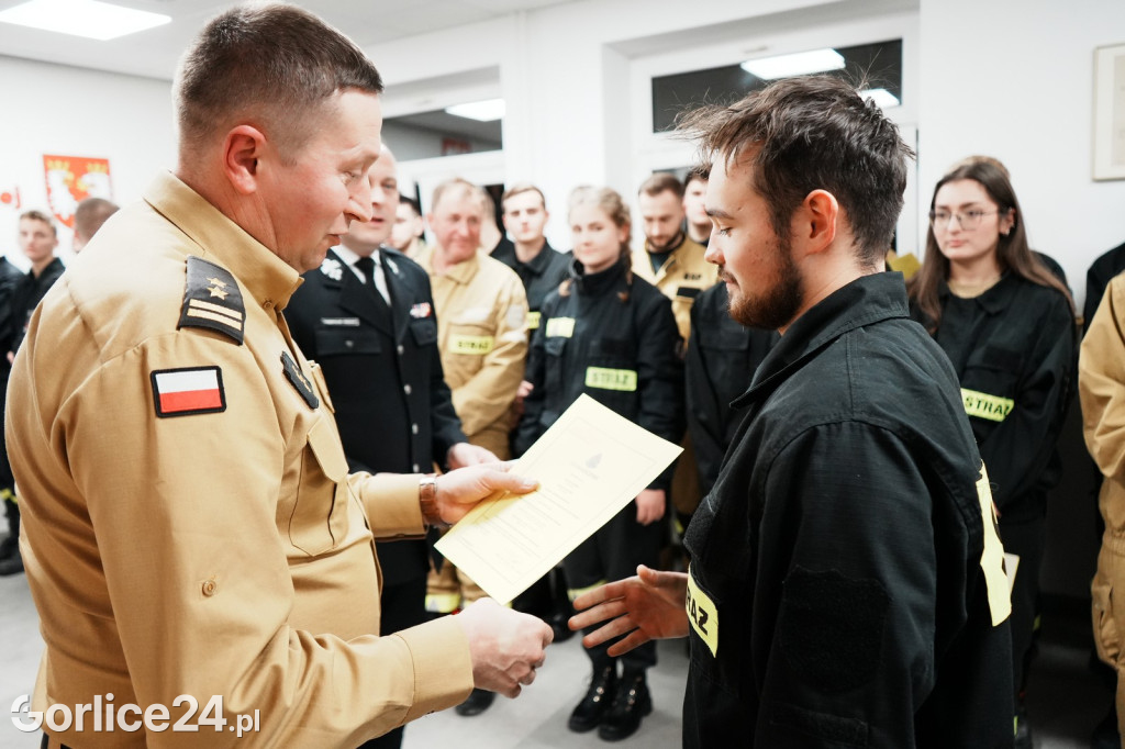 Ślubowanie druhów OSP - Gorlice 09.12.2025